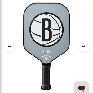 Wilson Fierce Team Brooklyn Nets Pickleball Paddle